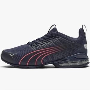NIB Puma Voltaic Evo Wns Navy and Sunset Glow Sneakers